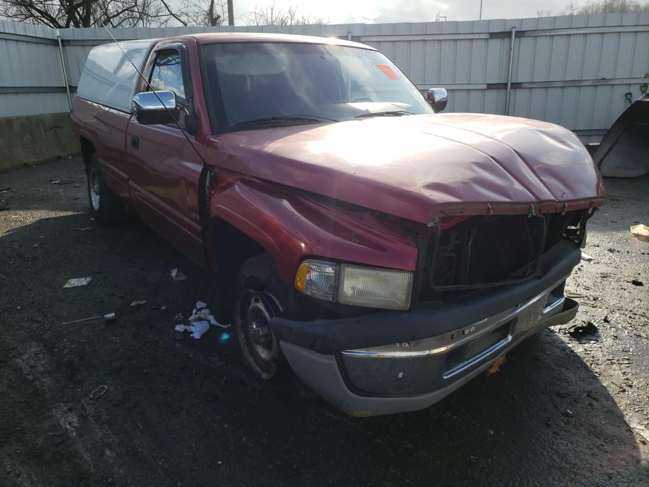DODGE RAM 1500 1997 with VIN 1B7HC16Z2VS111876 - Photo from auction