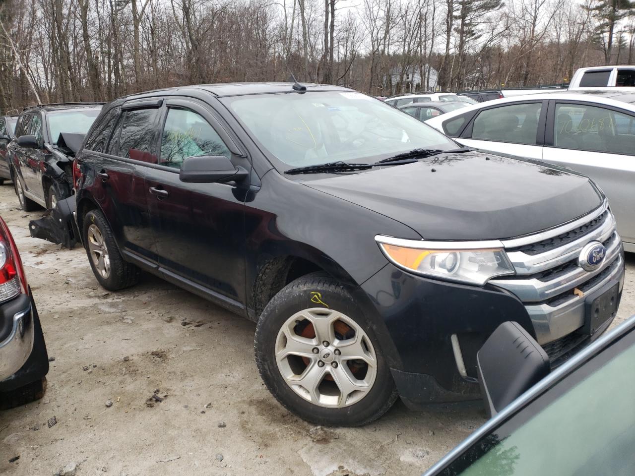FORD EDGE SEL 2014 with VIN 2FMDK4JC1EBB24467 - Photo from auction