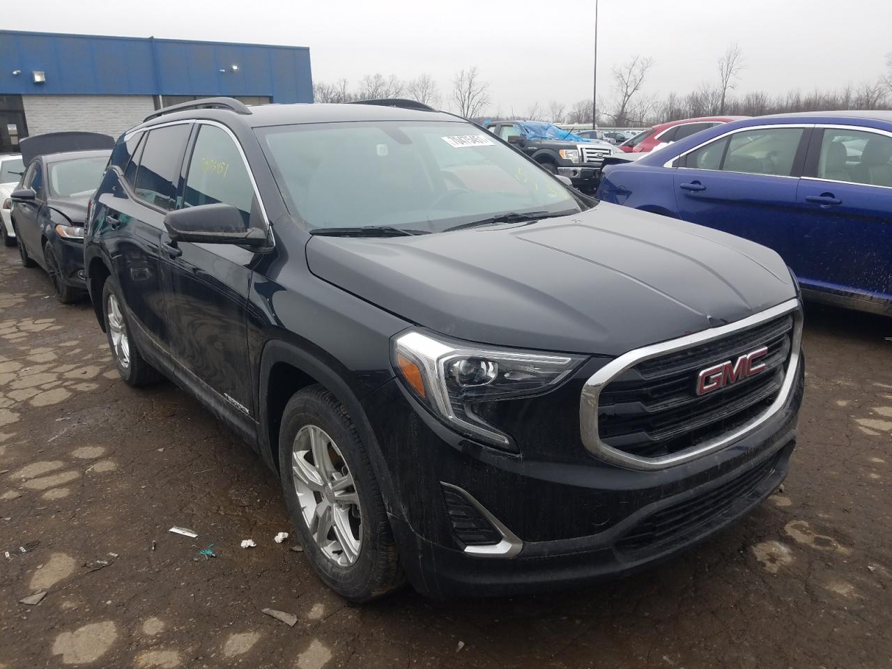 GMC TERRAIN SL 2018 with VIN 3GKALMEV9JL373618 - Photo from auction