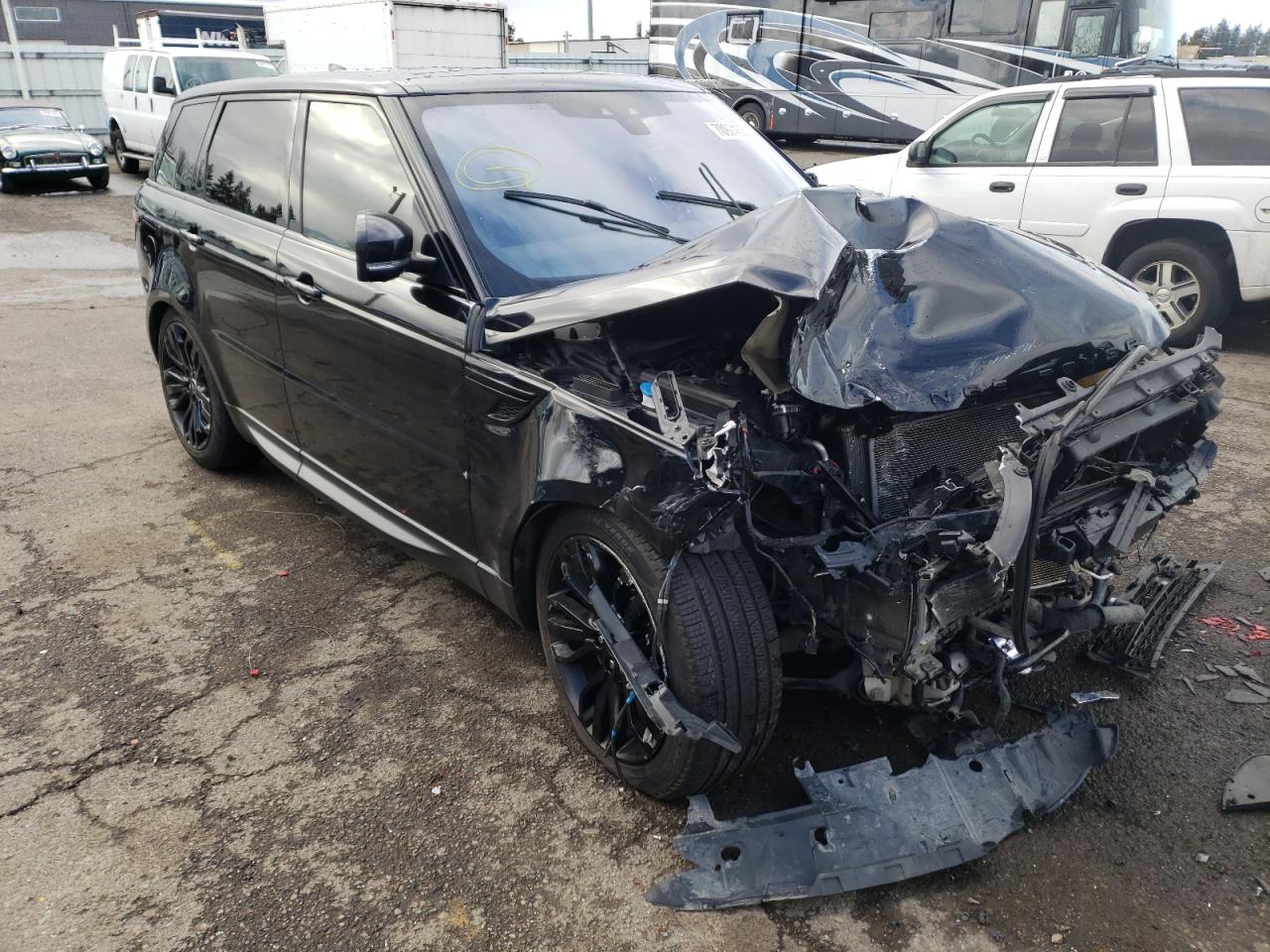 LAND ROVER RANGE ROVE 2017 with VIN SALWR2FKXHA669153 - Photo from auction