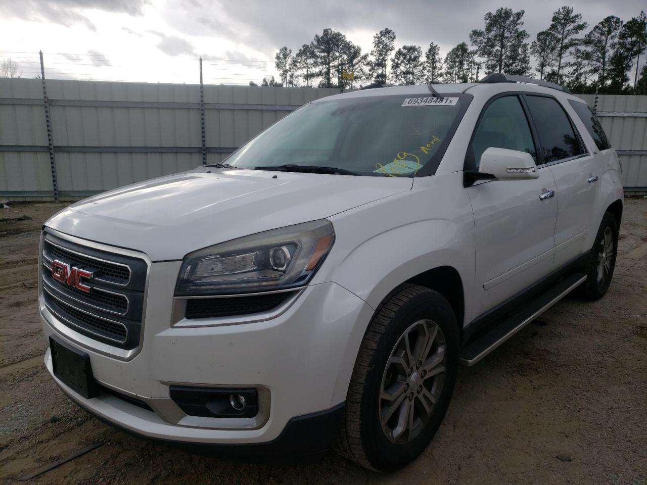 Photo 2 from auction – 2016 GMC ACADIA SLT with VIN 1GKKRSKD9GJ141040