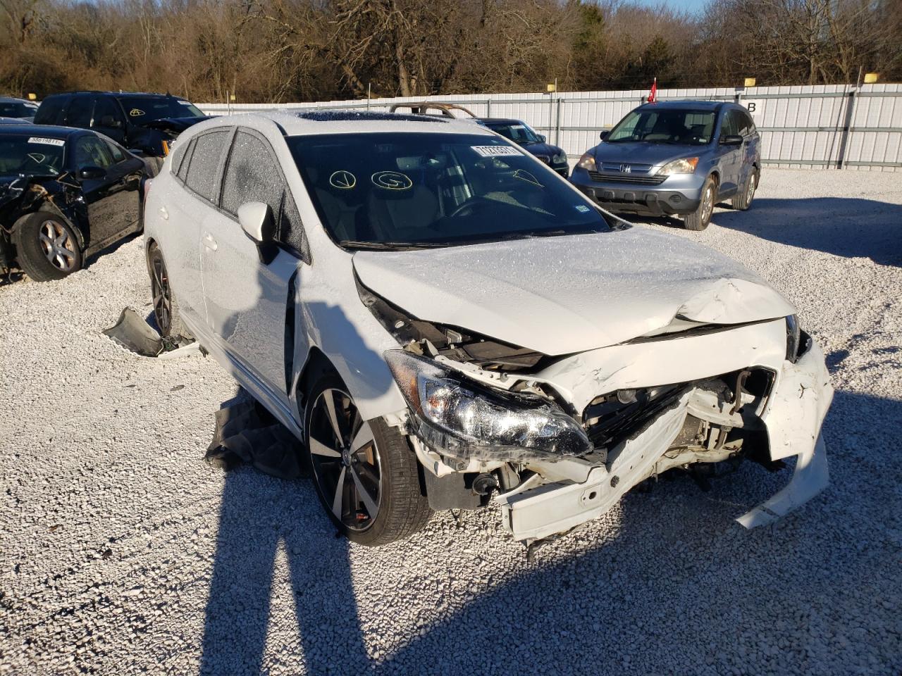 SUBARU IMPREZA SP 2018 with VIN 4S3GTAM69J3745954 - Photo from auction