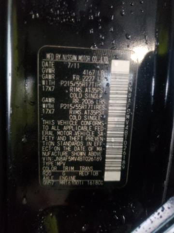 Photo 10 from auction – 2011 NISSAN JUKE S with VIN JN8AF5MV4BT026189