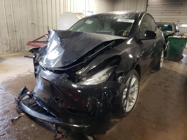 Photo 2 from auction – 2022 TESLA MODEL Y with VIN 7SAYGDEEXNF309111