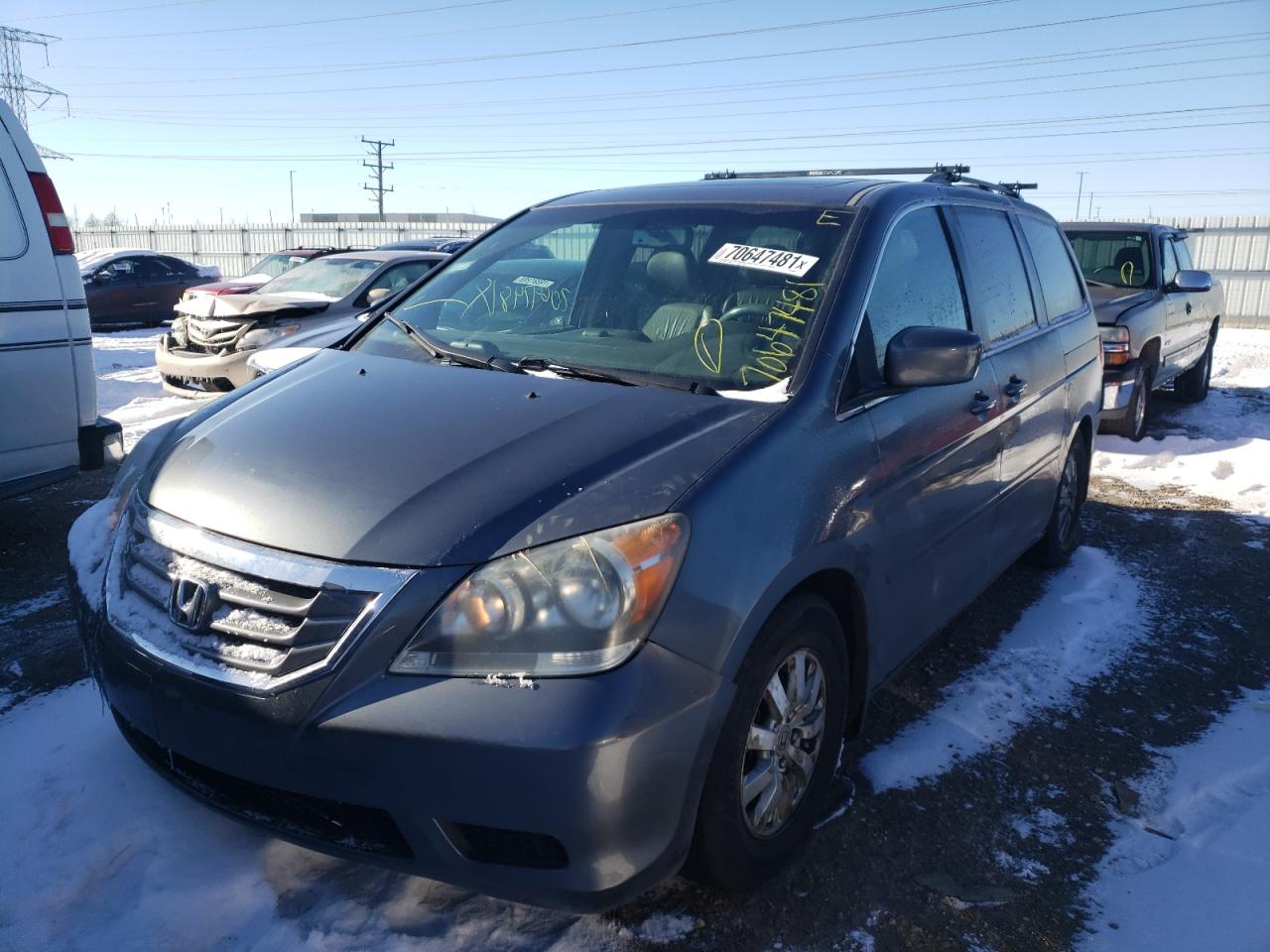 Photo 2 from auction – 2010 HONDA ODYSSEY EX with VIN 5FNRL3H74AB044717
