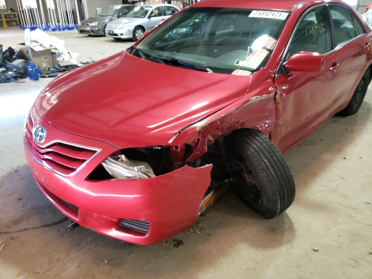 Photo 9 from auction – 2010 TOYOTA CAMRY BASE with VIN 4T1BF3EK0AU522488