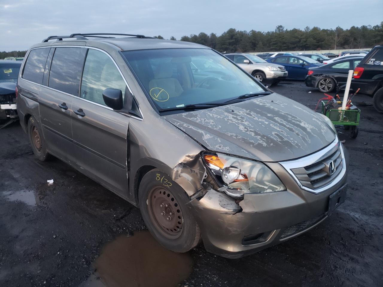 HONDA ODYSSEY LX 2008 with VIN 5FNRL38278B010074 - Photo from auction