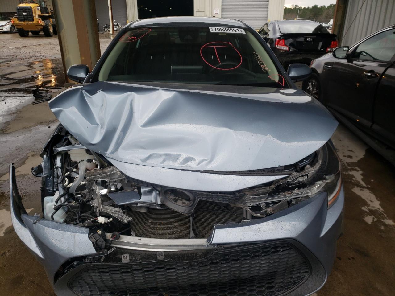 Photo 7 from auction – 2020 TOYOTA COROLLA LE with VIN 5YFEPRAEXLP027832