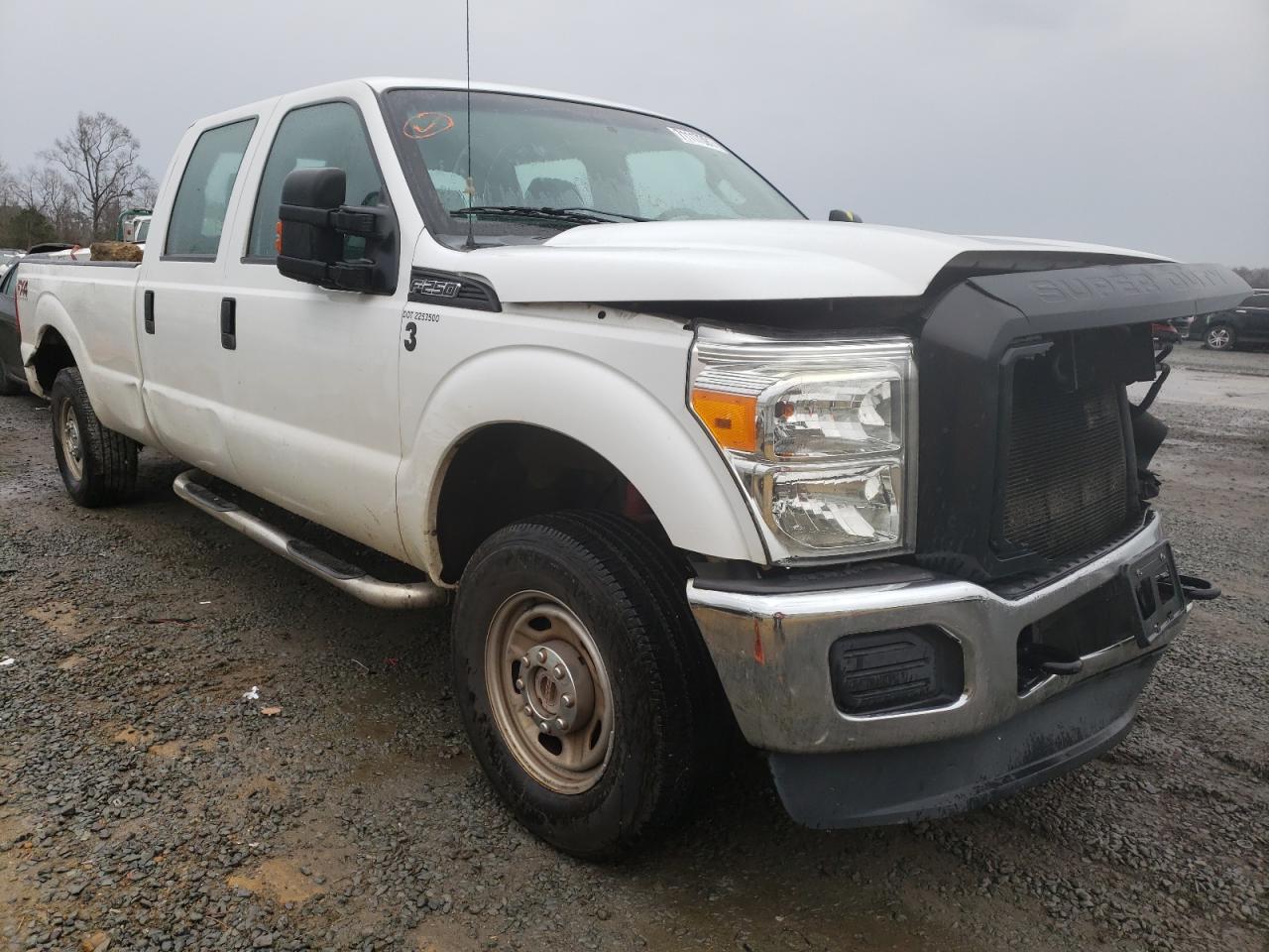 FORD F250 SUPER 2015 with VIN 1FT7W2B6XFEA85404 - Photo from auction