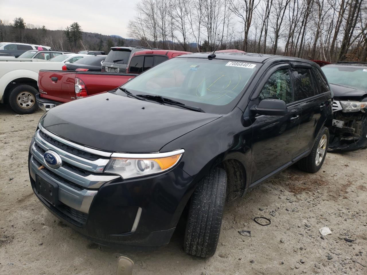 Photo 2 from auction – 2014 FORD EDGE SEL with VIN 2FMDK4JC1EBB24467