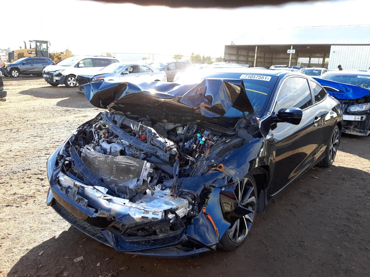 Photo 2 from auction – 2017 HONDA CIVIC SI with VIN 2HGFC3A55HH754582