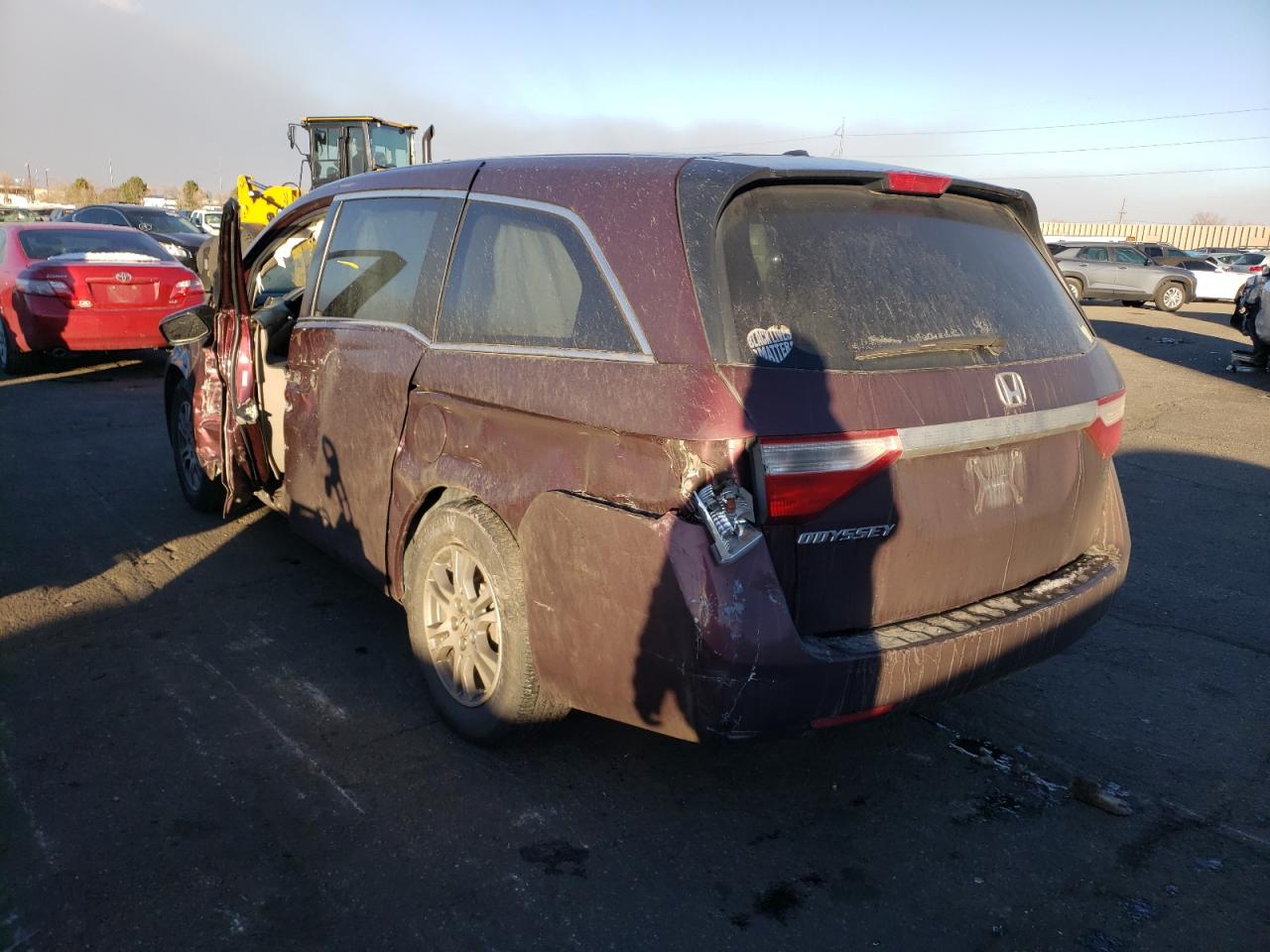 Photo 3 from auction – 2012 HONDA ODYSSEY EX with VIN 5FNRL5H66CB126387