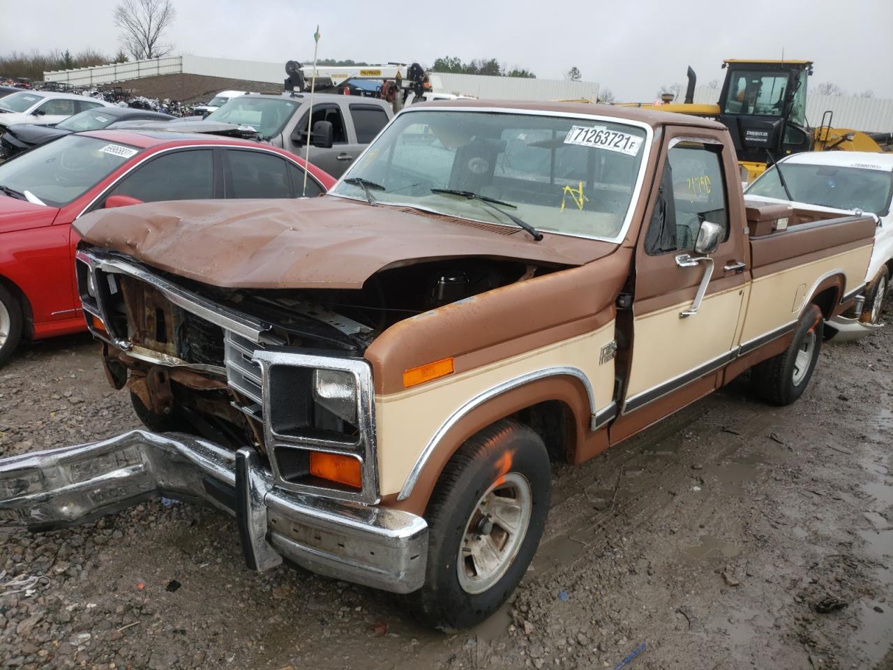 Photo 2 from auction – 1986 FORD F150 with VIN 2FTCF15Y5GCA32915