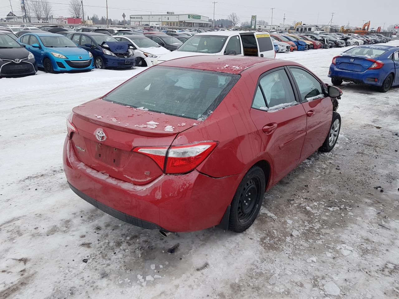 Photo 4 from auction – 2015 TOYOTA COROLLA L with VIN 2T1BURHE5FC337800