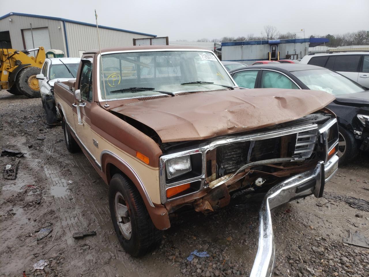 FORD F150 1986 with VIN 2FTCF15Y5GCA32915 - Photo from auction