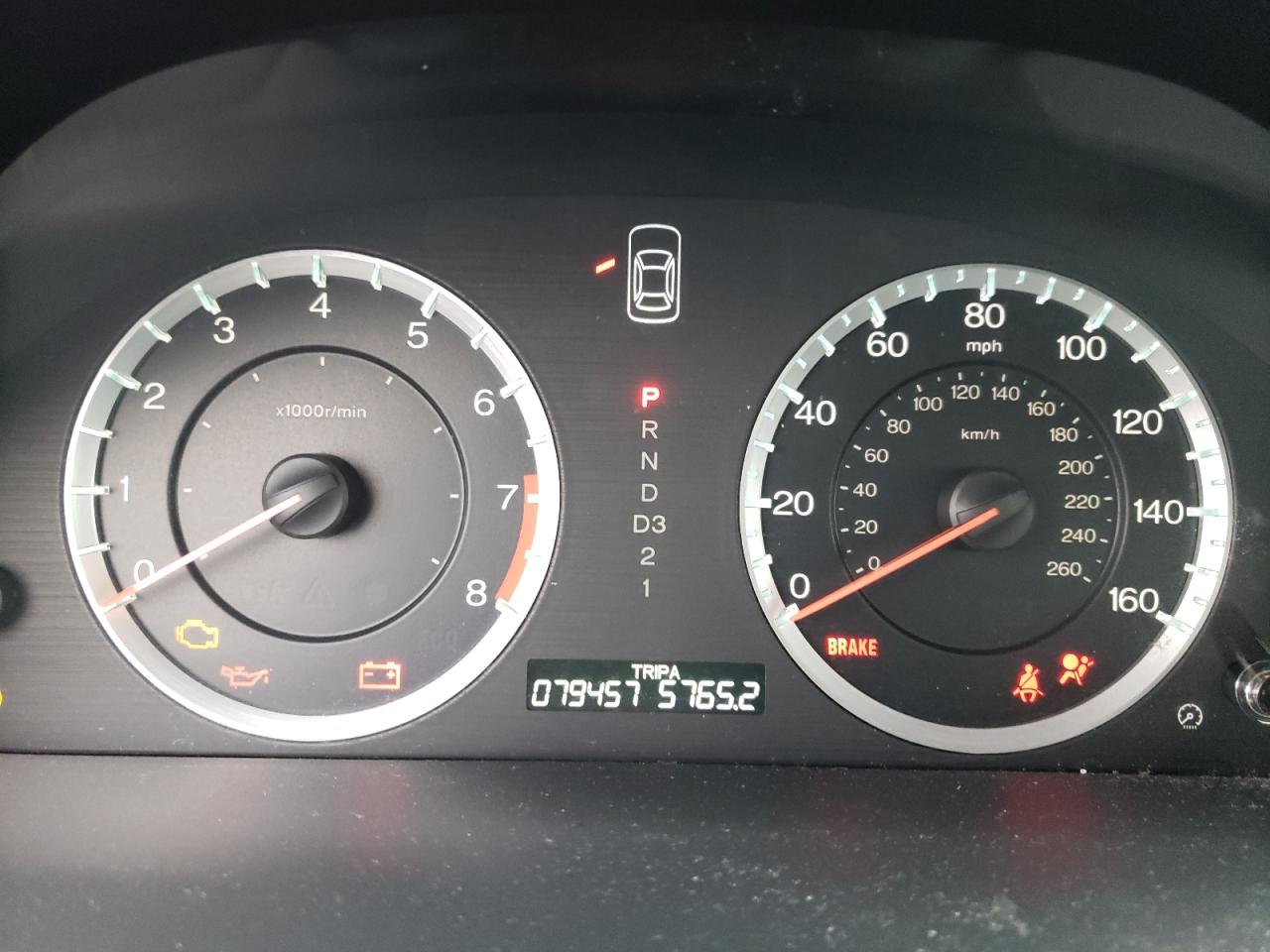 Photo 8 from auction – 2010 HONDA ACCORD EXL with VIN 1HGCP3F85AA008342