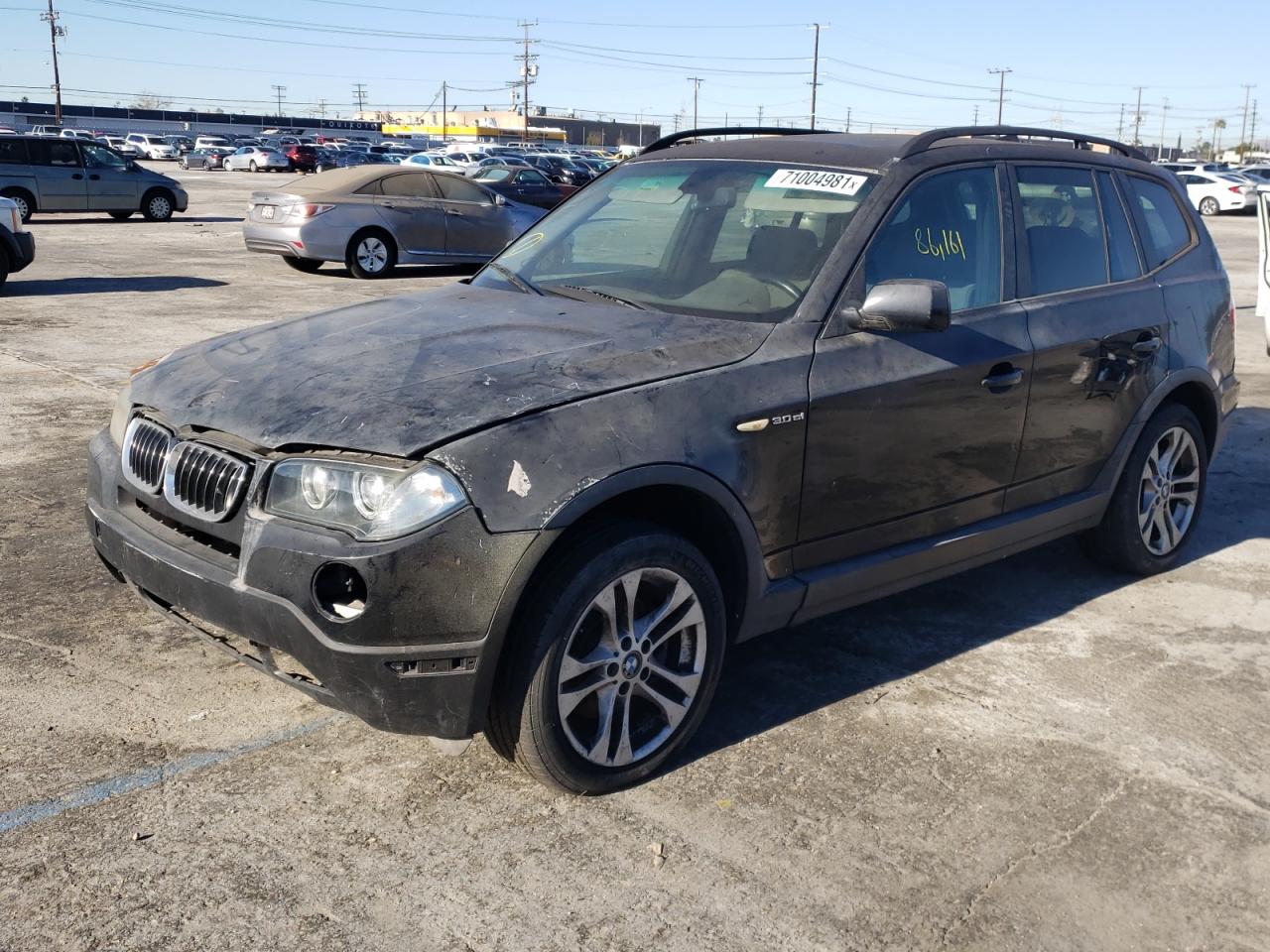 Photo 2 from auction – 2007 BMW X3 3.0SI with VIN WBXPC93467WF18006