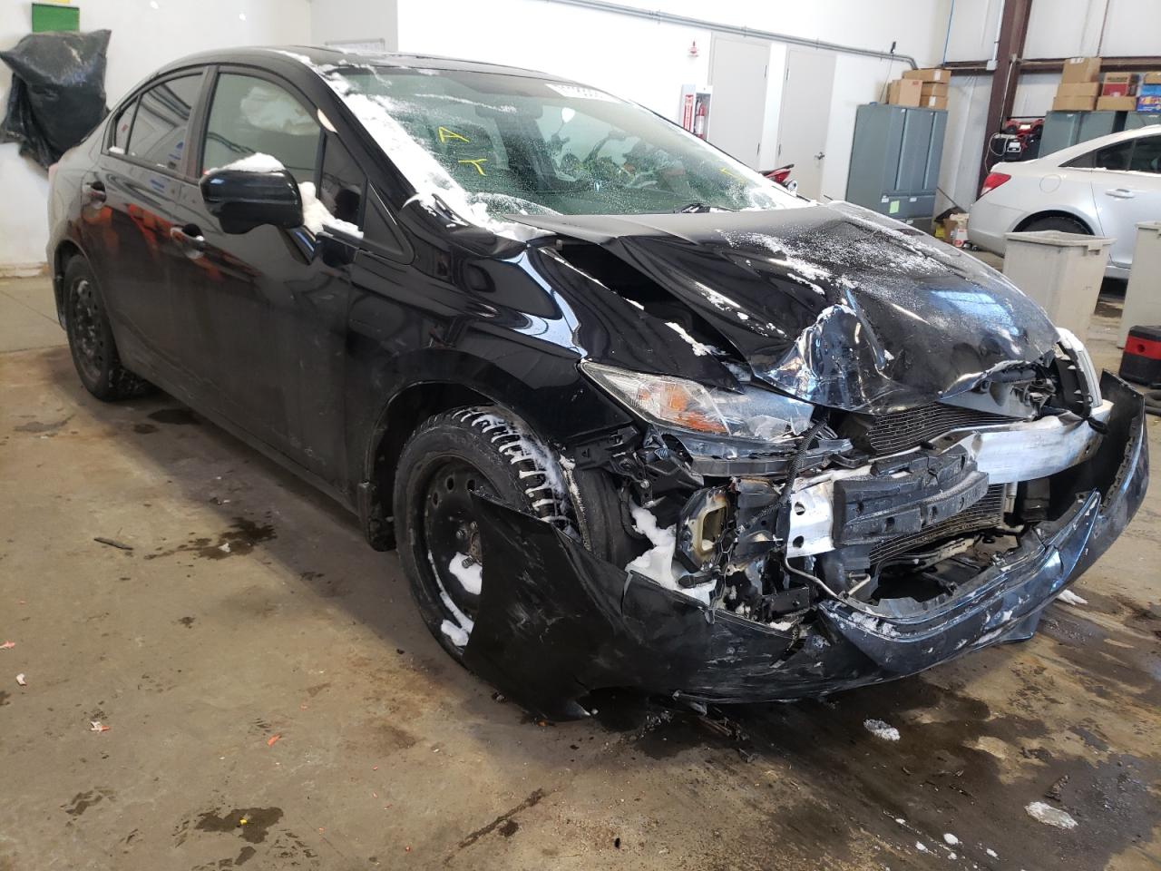 HONDA CIVIC SI 2014 with VIN 2HGFB6E53EH200063 - Photo from auction