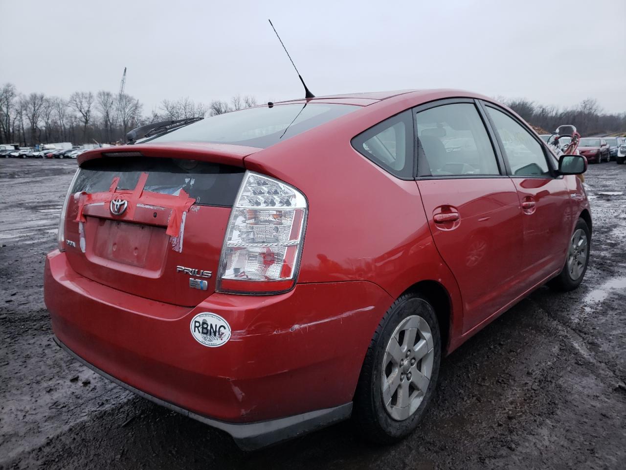 Photo 4 from auction – 2008 TOYOTA PRIUS with VIN JTDKB20U483389527