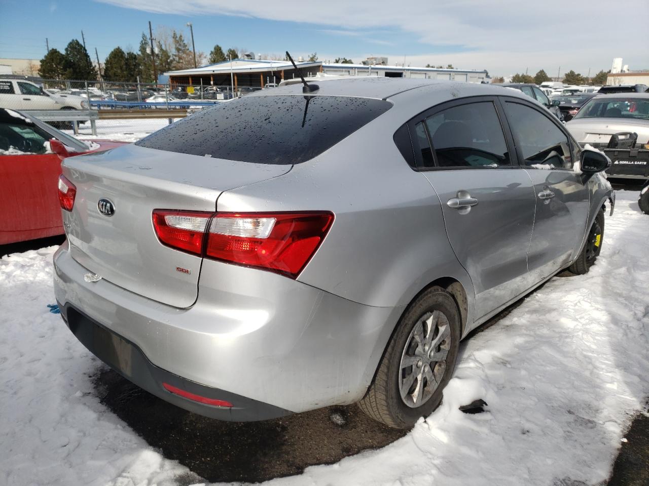 Photo 4 from auction – 2014 KIA RIO LX with VIN KNADM4A34E6325175