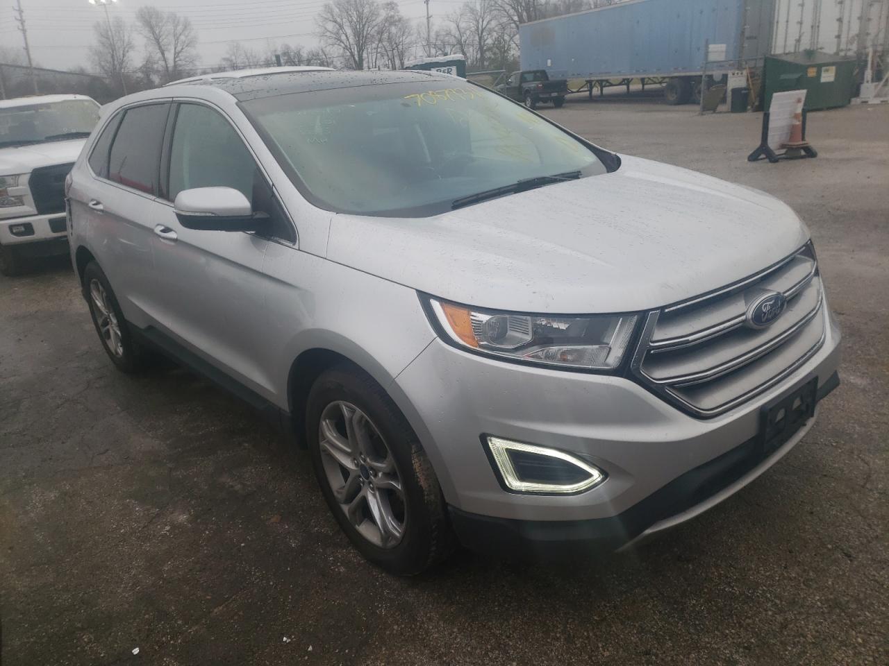 FORD EDGE TITAN 2015 with VIN 2FMTK4K80FBB91021 - Photo from auction