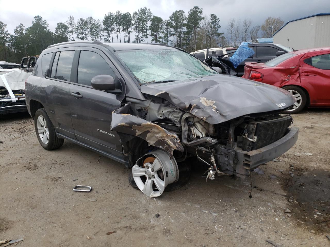Photo 9 from auction – 2017 JEEP COMPASS LA with VIN 1C4NJDEB0HD191122