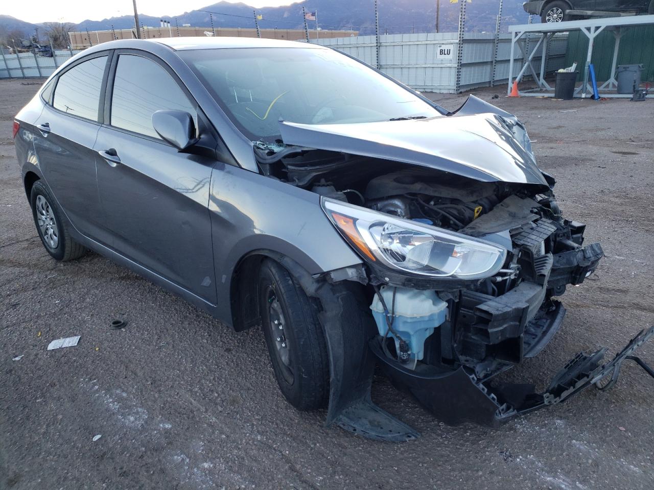 HYUNDAI ACCENT SE 2017 with VIN KMHCT4AE9HU210179 - Photo from auction