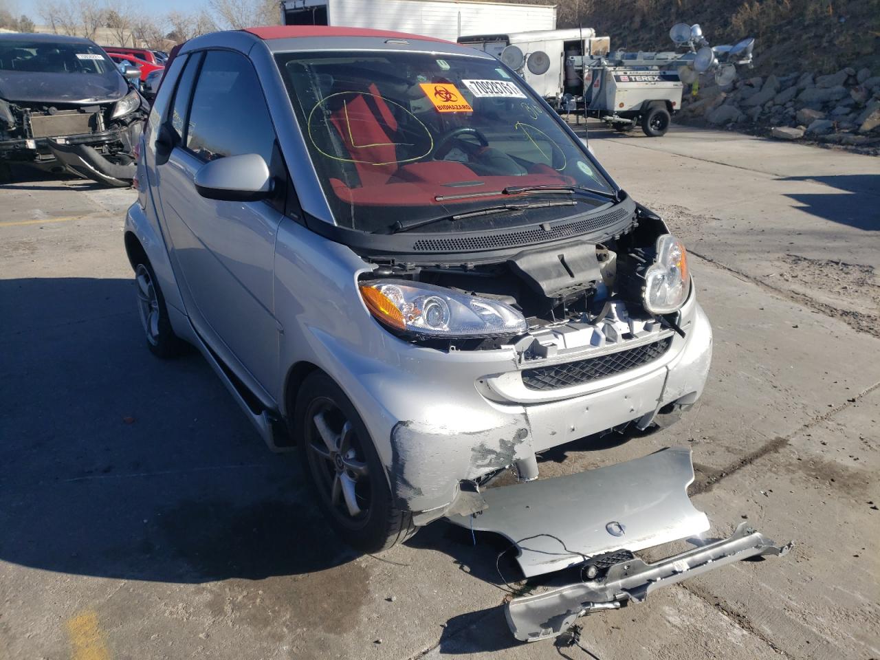 SMART FORTWO PAS 2012 con VIN WMEEK3BA1CK528762 - Foto de la subasta