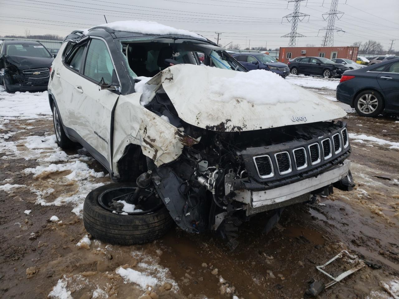JEEP COMPASS LI 2019 with VIN 3C4NJDCB7KT724118 - Photo from auction