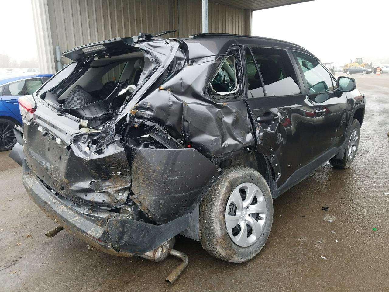 Photo 4 from auction – 2021 TOYOTA RAV4 LE with VIN 2T3H1RFVXMC144567