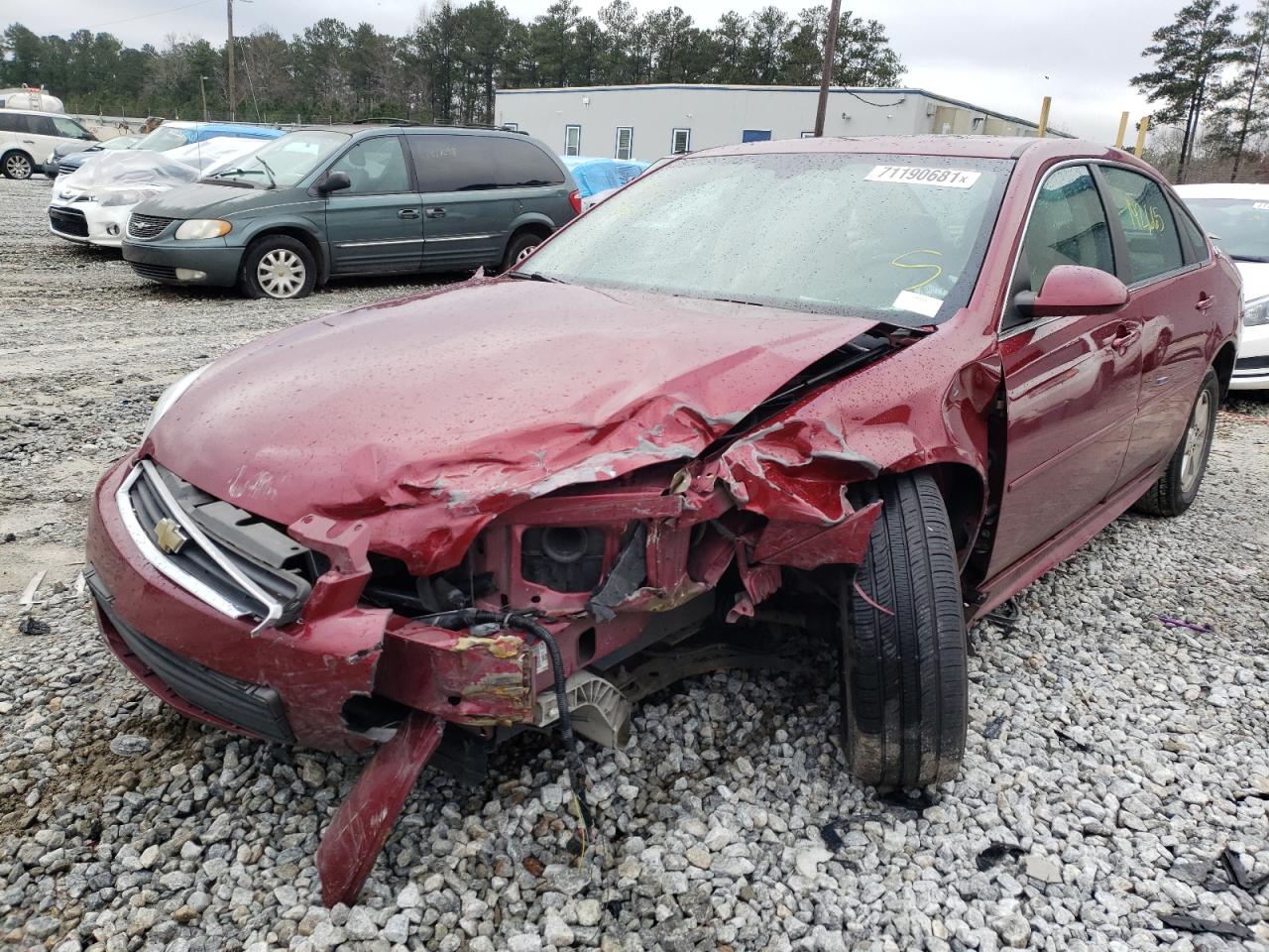 Photo 2 from auction – 2009 CHEVROLET IMPALA with VIN 2G1WT57K391247593