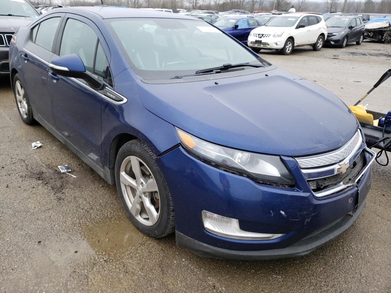 CHEVROLET VOLT 2013 with VIN 1G1RD6E43DU144837 - Photo from auction