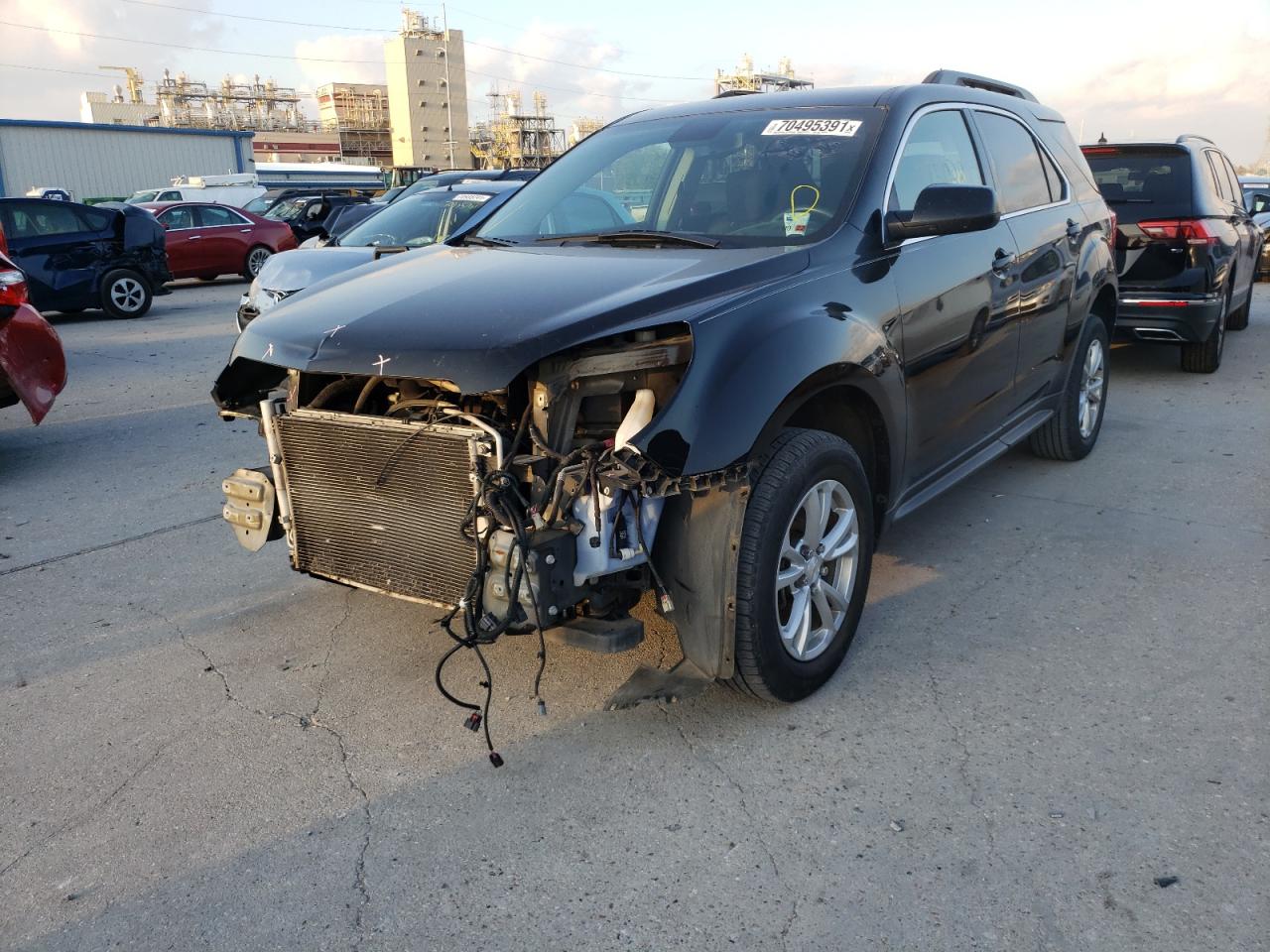 Photo 2 from auction – 2016 CHEVROLET EQUINOX LT with VIN 2GNALCEK7G1114820