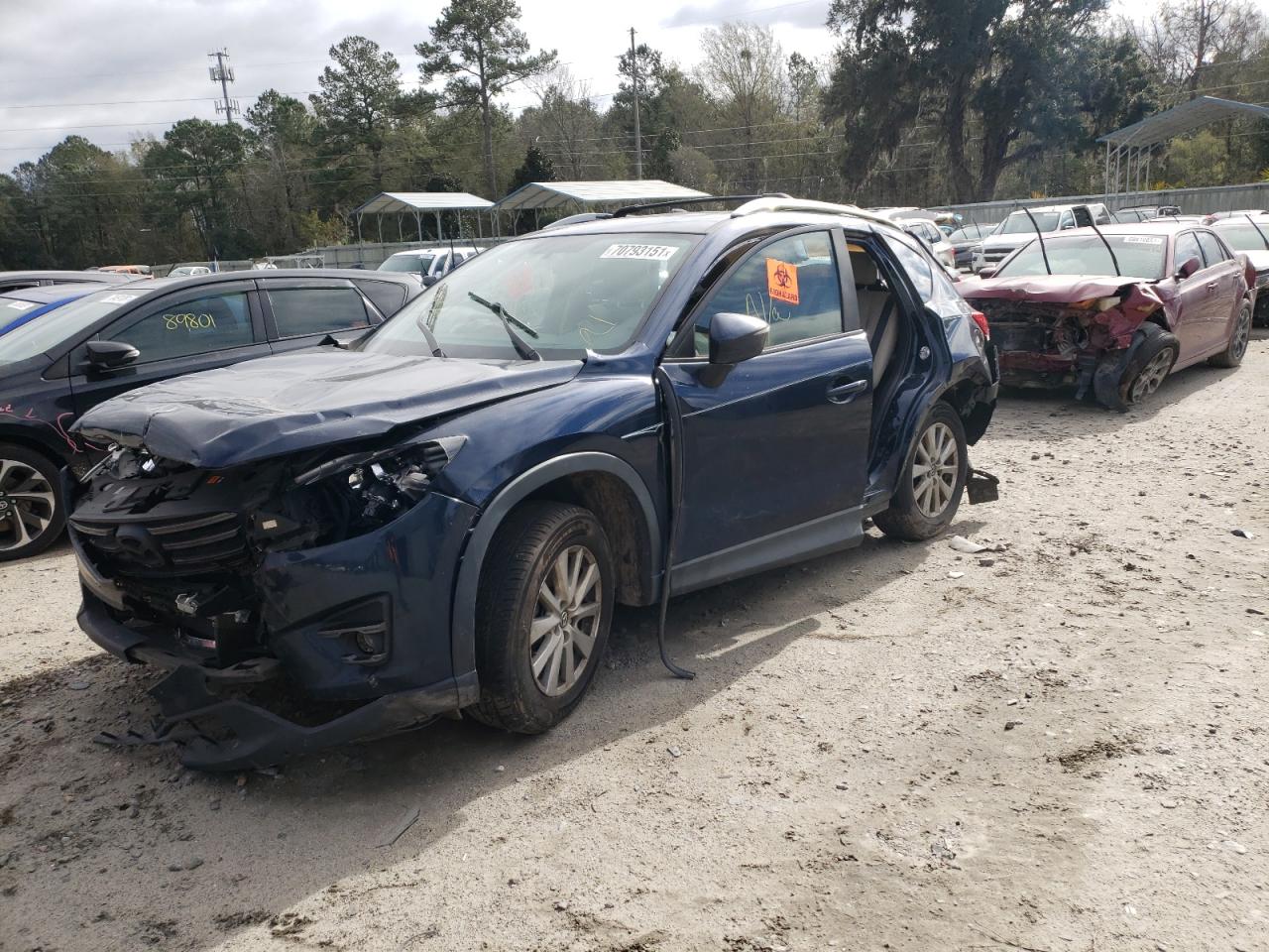 Photo 2 from auction – 2016 MAZDA CX-5 TOURI with VIN JM3KE4CY8G0865710