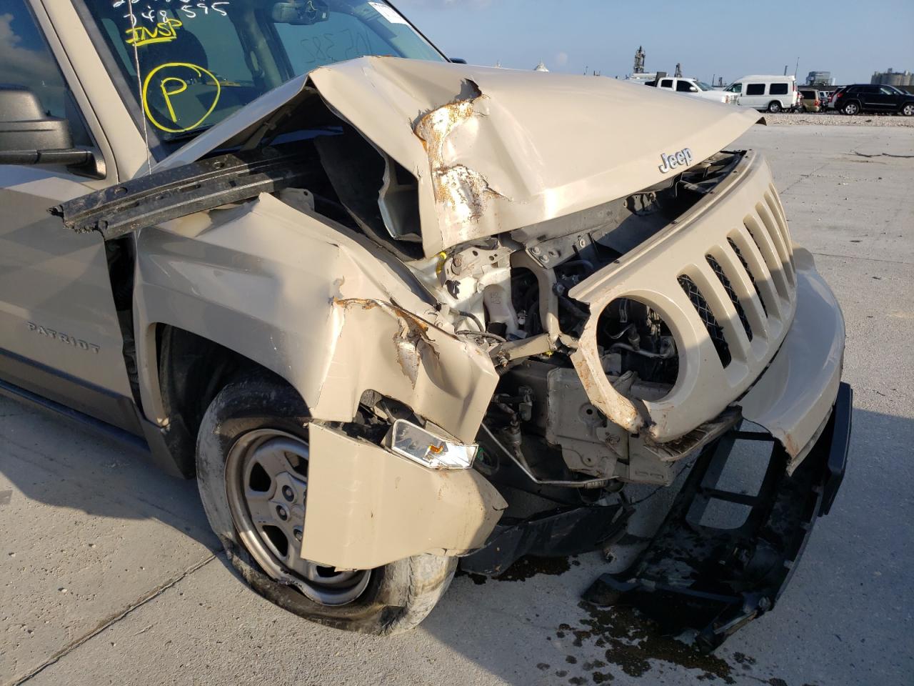 Photo 9 from auction – 2016 JEEP PATRIOT SP with VIN 1C4NJPBA8GD748595