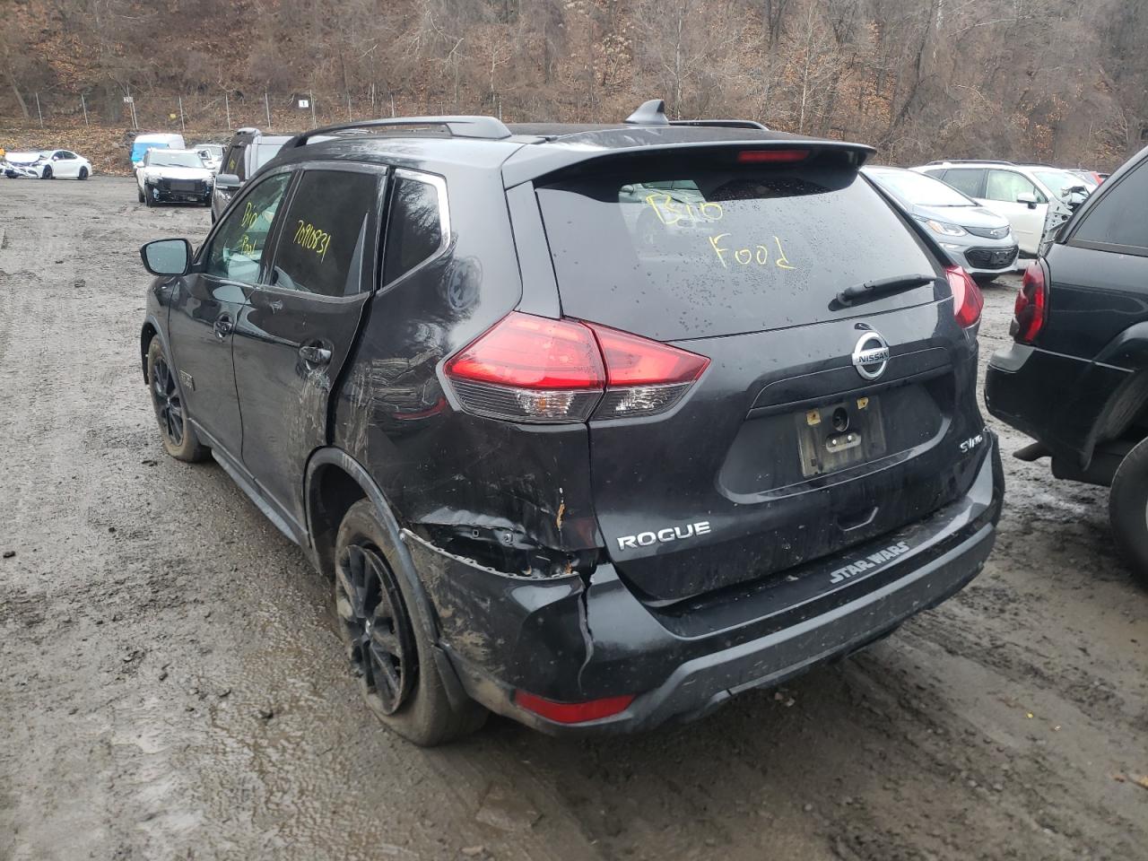 Photo 3 from auction – 2017 NISSAN ROGUE SV with VIN 5N1AT2MVXHC759239