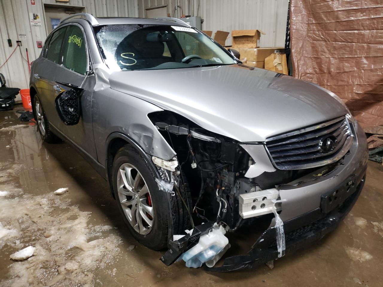 INFINITI EX35 BASE 2009 with VIN JNKAJ09F79M951518 - Photo from auction