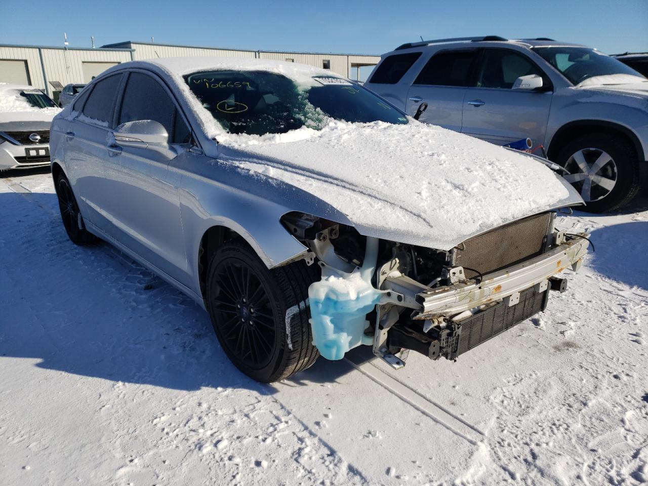 FORD FUSION SE 2016 with VIN 3FA6P0HD8GR106659 - Photo from auction