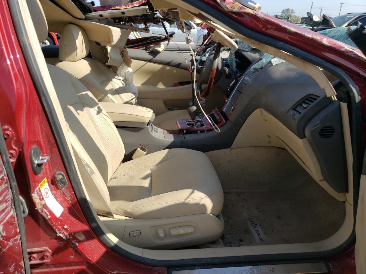 Photo 5 from auction – 2009 LEXUS ES 350 with VIN JTHBJ46G292299363