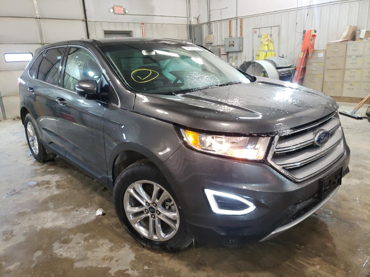 FORD EDGE SEL 2018 with VIN 2FMPK4J85JBC60331 - Photo from auction