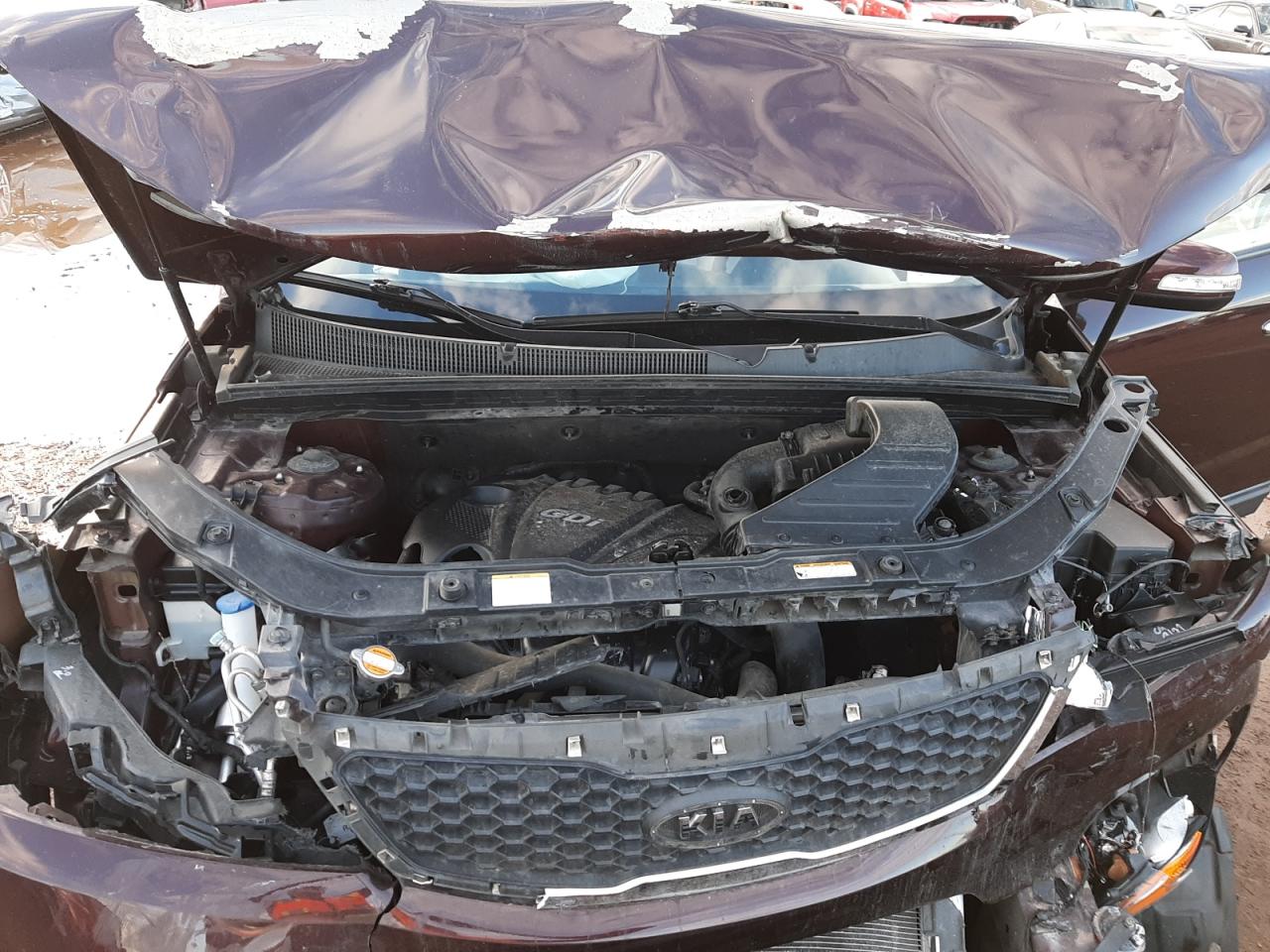 Photo 7 from auction – 2012 KIA SORENTO BA with VIN 5XYKT4A62CG260148
