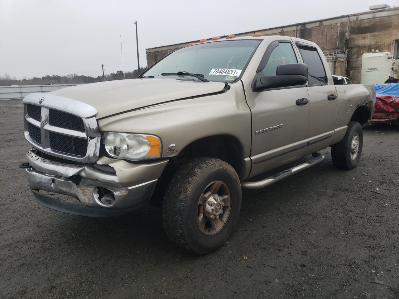 Photo 2 from auction – 2003 DODGE RAM 2500 S with VIN 1D3KU28643J556397