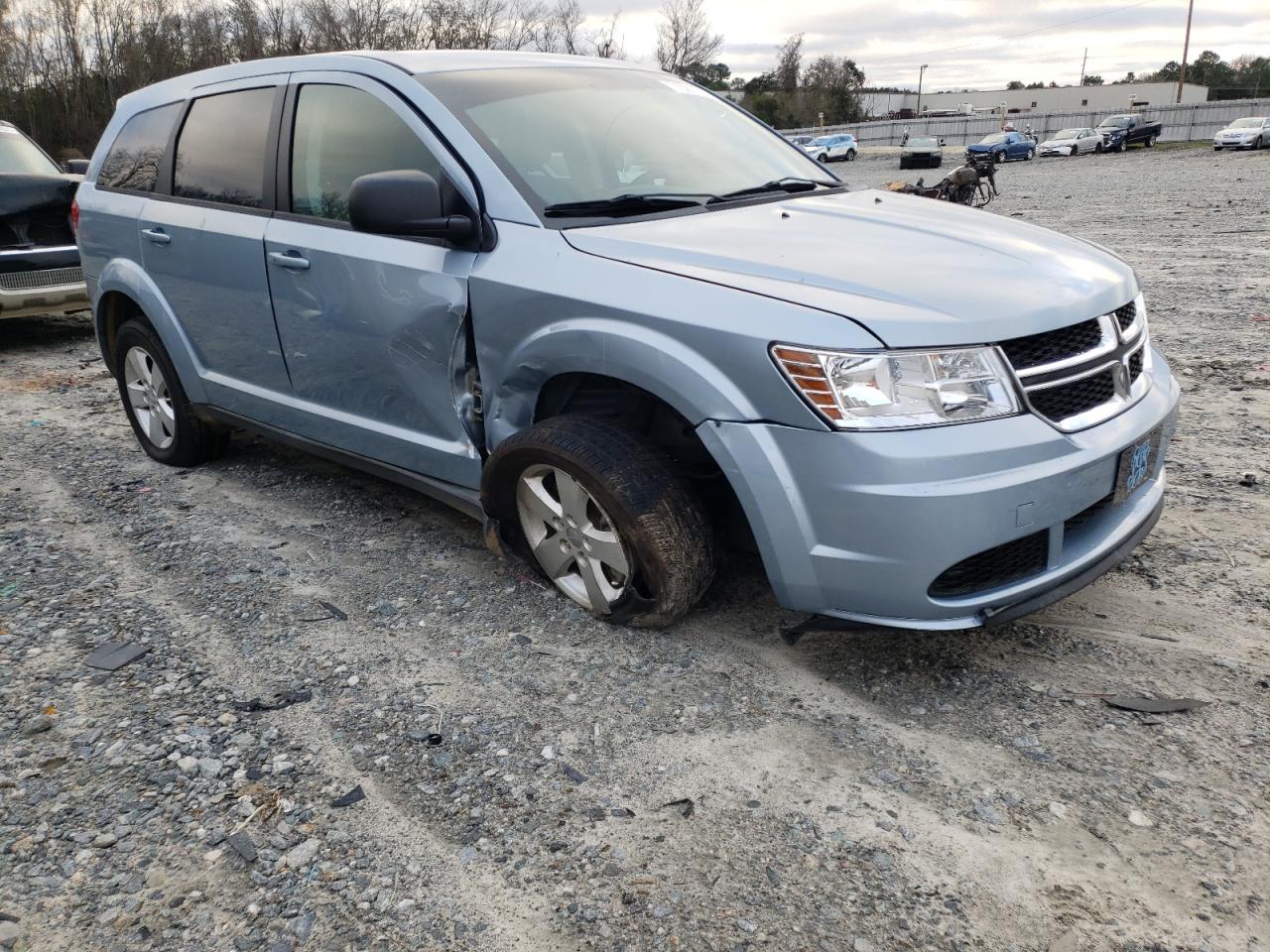 DODGE JOURNEY SE 2013 with VIN 3C4PDCABXDT666294 - Photo from auction
