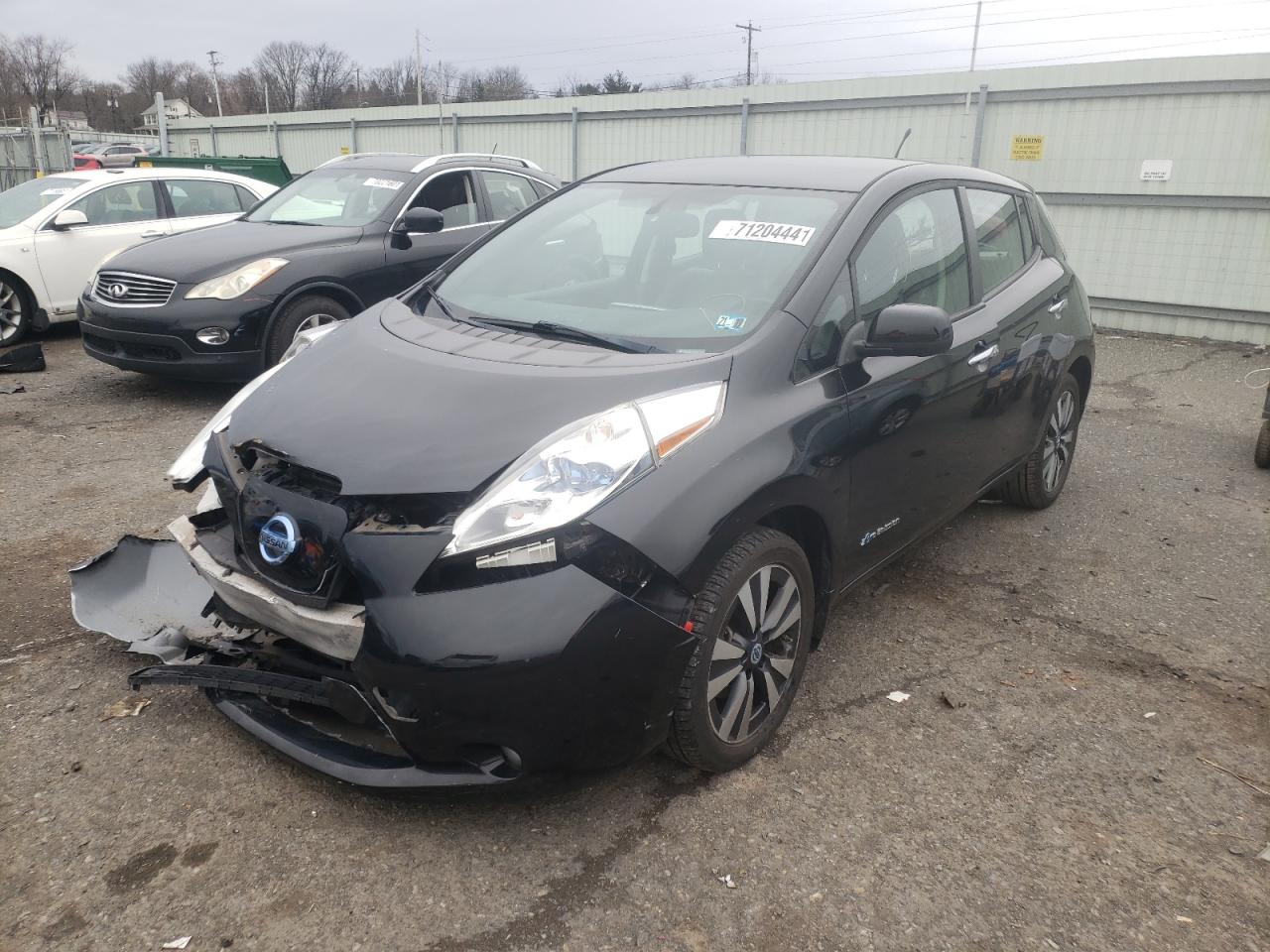 Photo 2 from auction – 2013 NISSAN LEAF S with VIN 1N4AZ0CP7DC411442