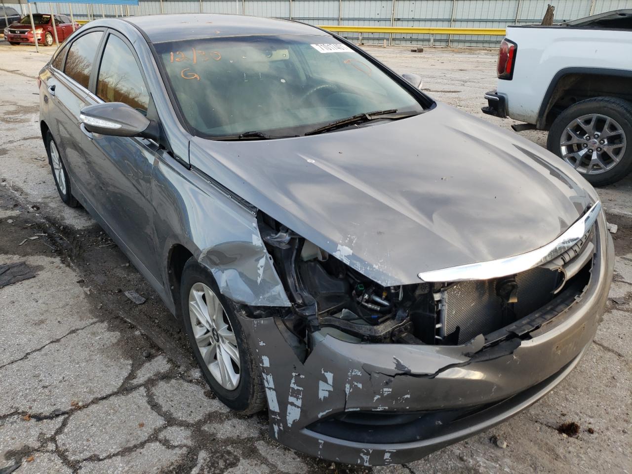 Photo 1 from auction – 2014 HYUNDAI SONATA GLS with VIN 5NPEB4AC9EH813251