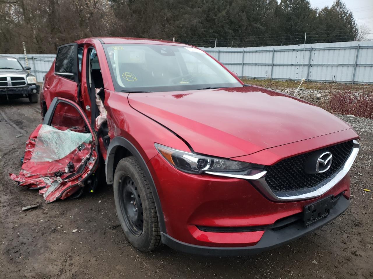 Photo 1 from auction – 2020 MAZDA CX-5 SPORT with VIN JM3KFABL9L0760184