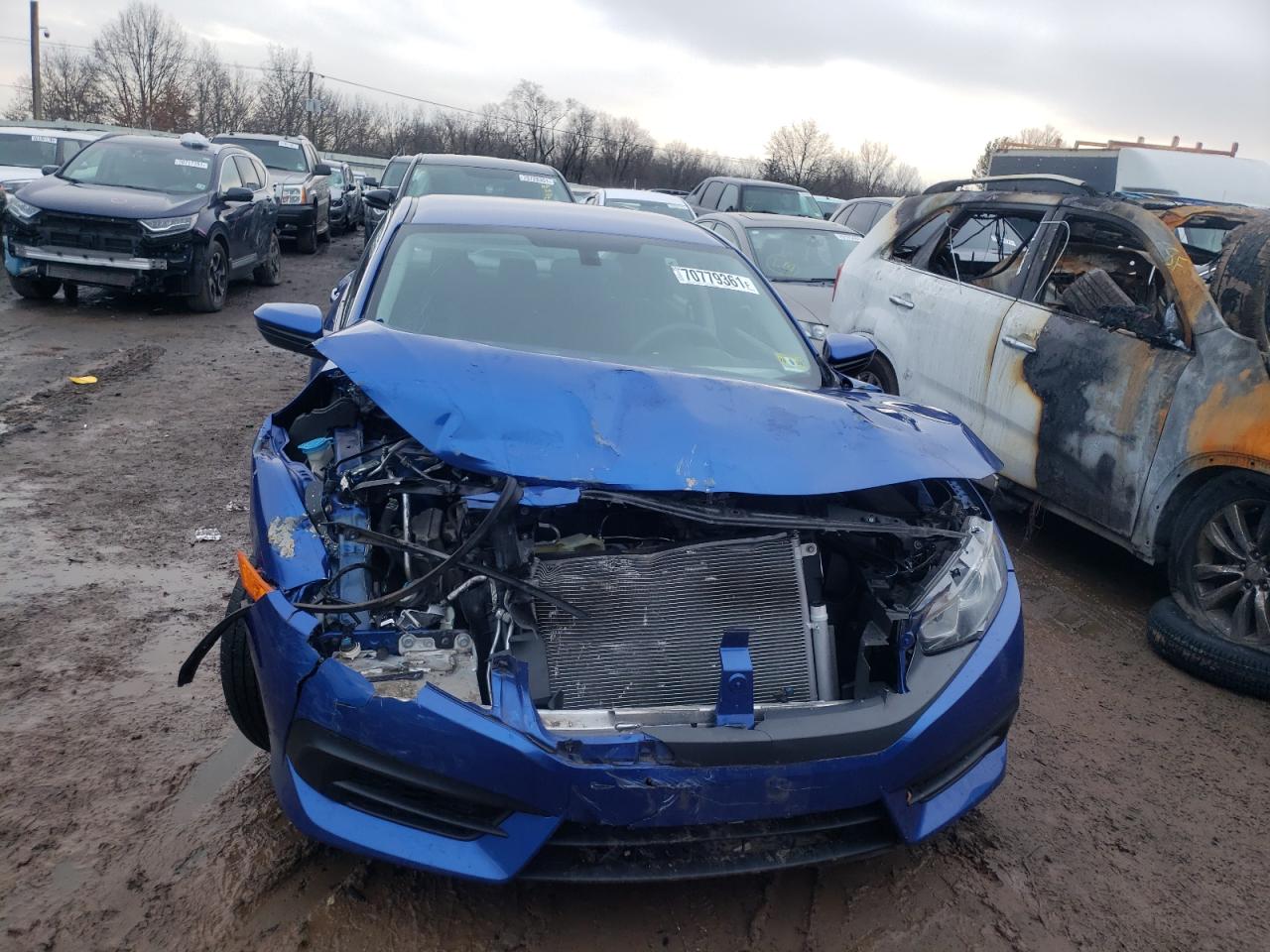 Photo 9 from auction – 2016 HONDA CIVIC LX with VIN 19XFC2F50GE205822