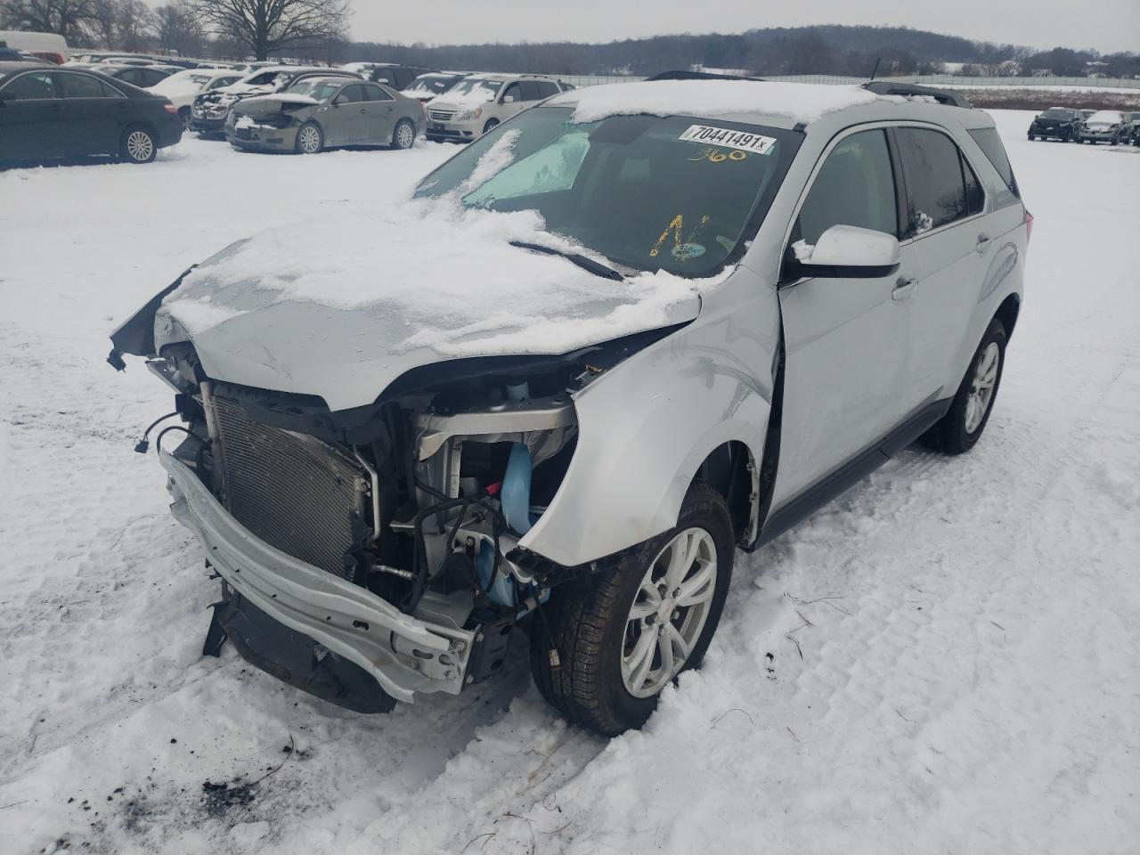 Photo 2 from auction – 2017 CHEVROLET EQUINOX LT with VIN 2GNALCEK2H1589258