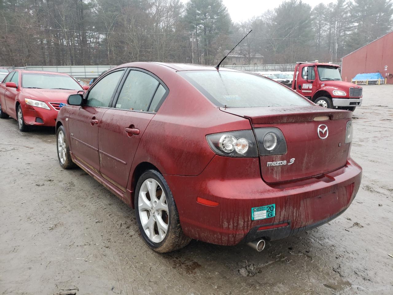 Photo 3 from auction – 2008 MAZDA MAZDA3 with VIN JM1BK324881174179