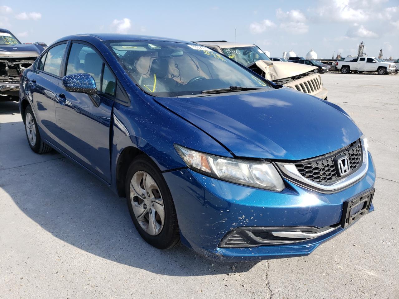 HONDA CIVIC LX 2015 with VIN 19XFB2F51FE202090 - Photo from auction